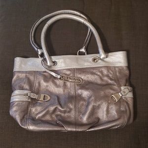 B. Makowsky Silver Purse